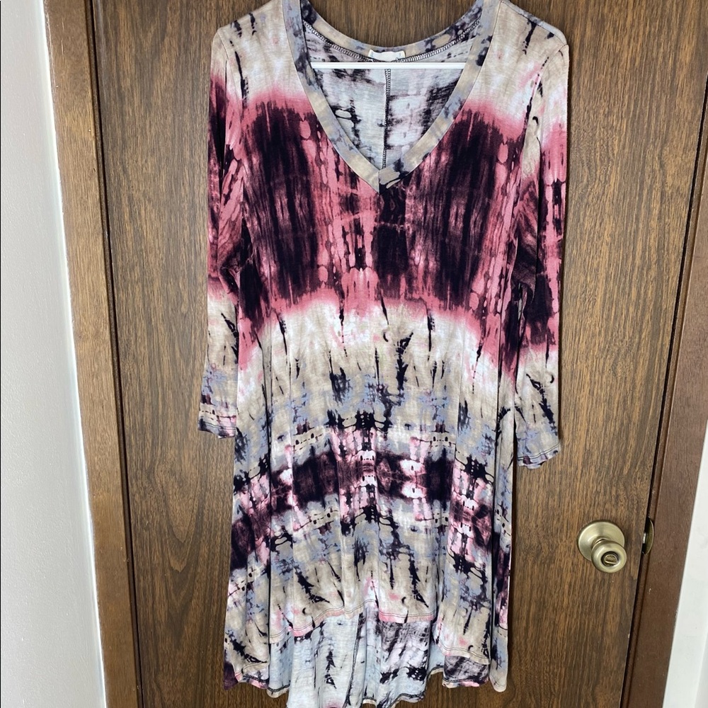 Tie Dye Tunic Top